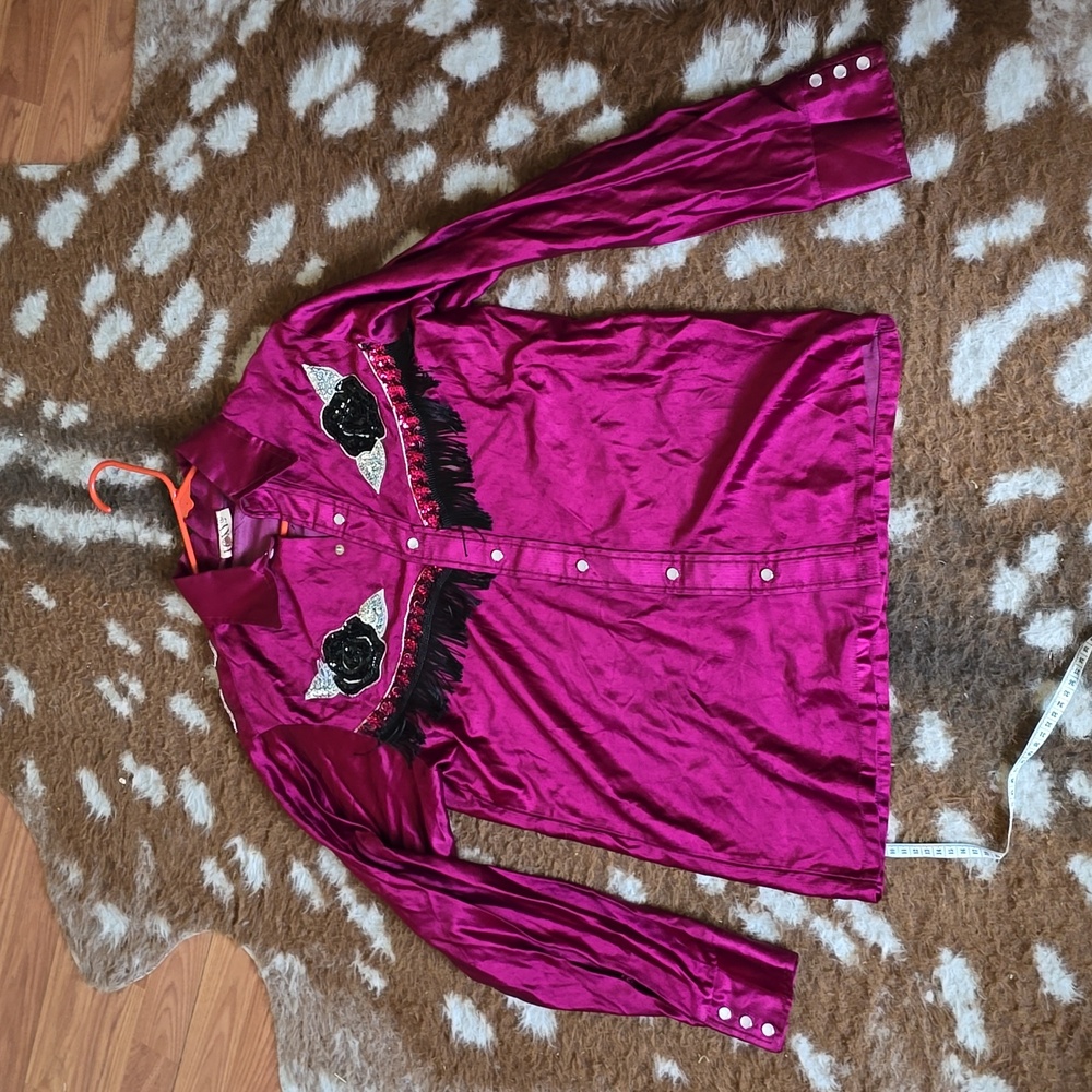 VINTAGE FOXY shirt sz L